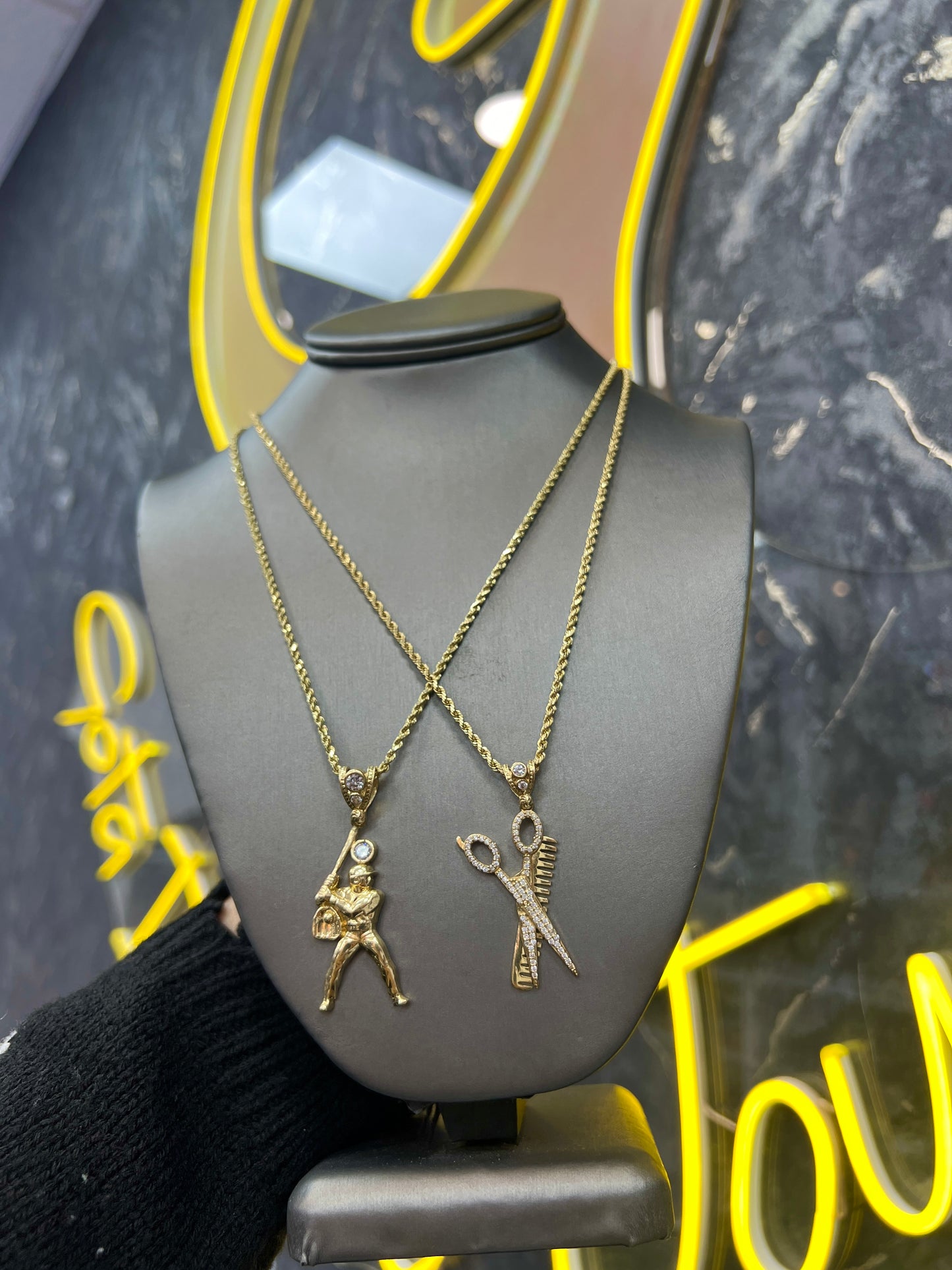 Instagram sale 🔥 14K Rope With Pendant by GDO