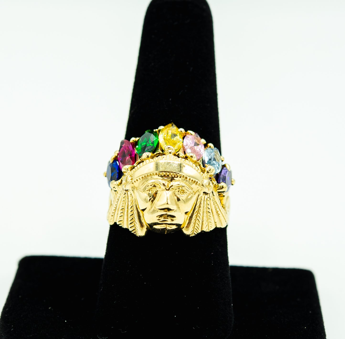 14k Indian Ring by GDO