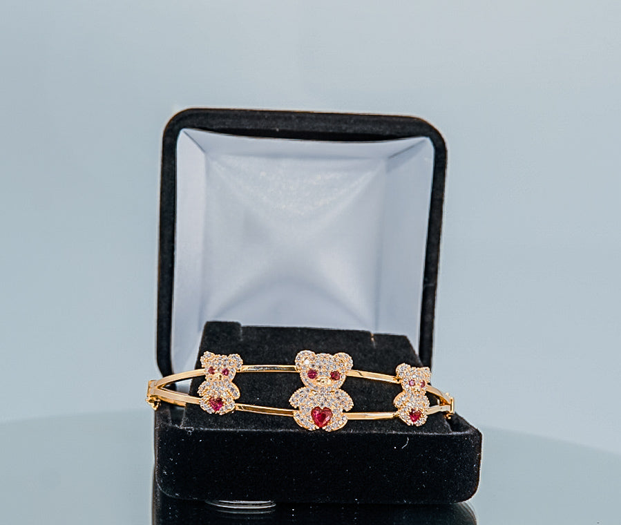 14k little bears style bracelet by GDO