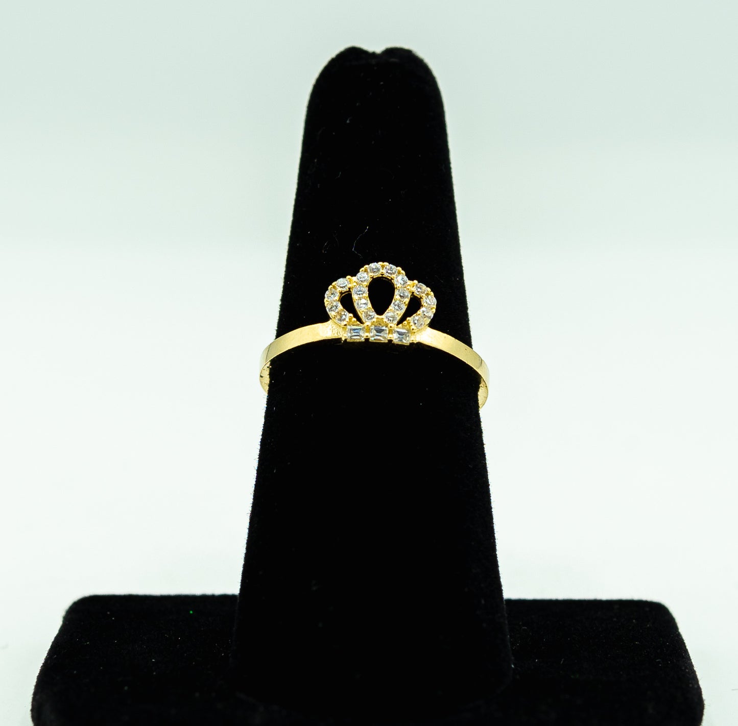 14k Mini 👑 Crown Ring by GDO