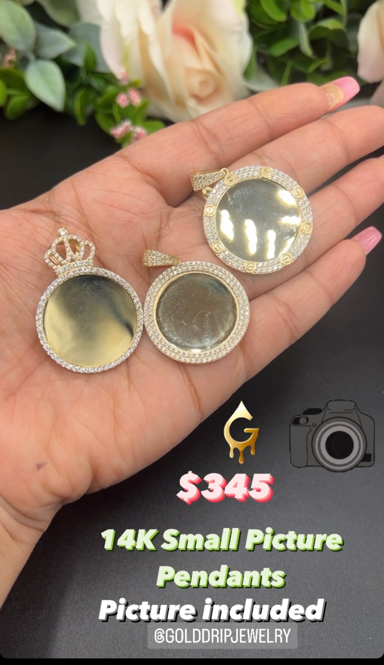 New 🔥🔥14K Small Picture Pendant by GDO
