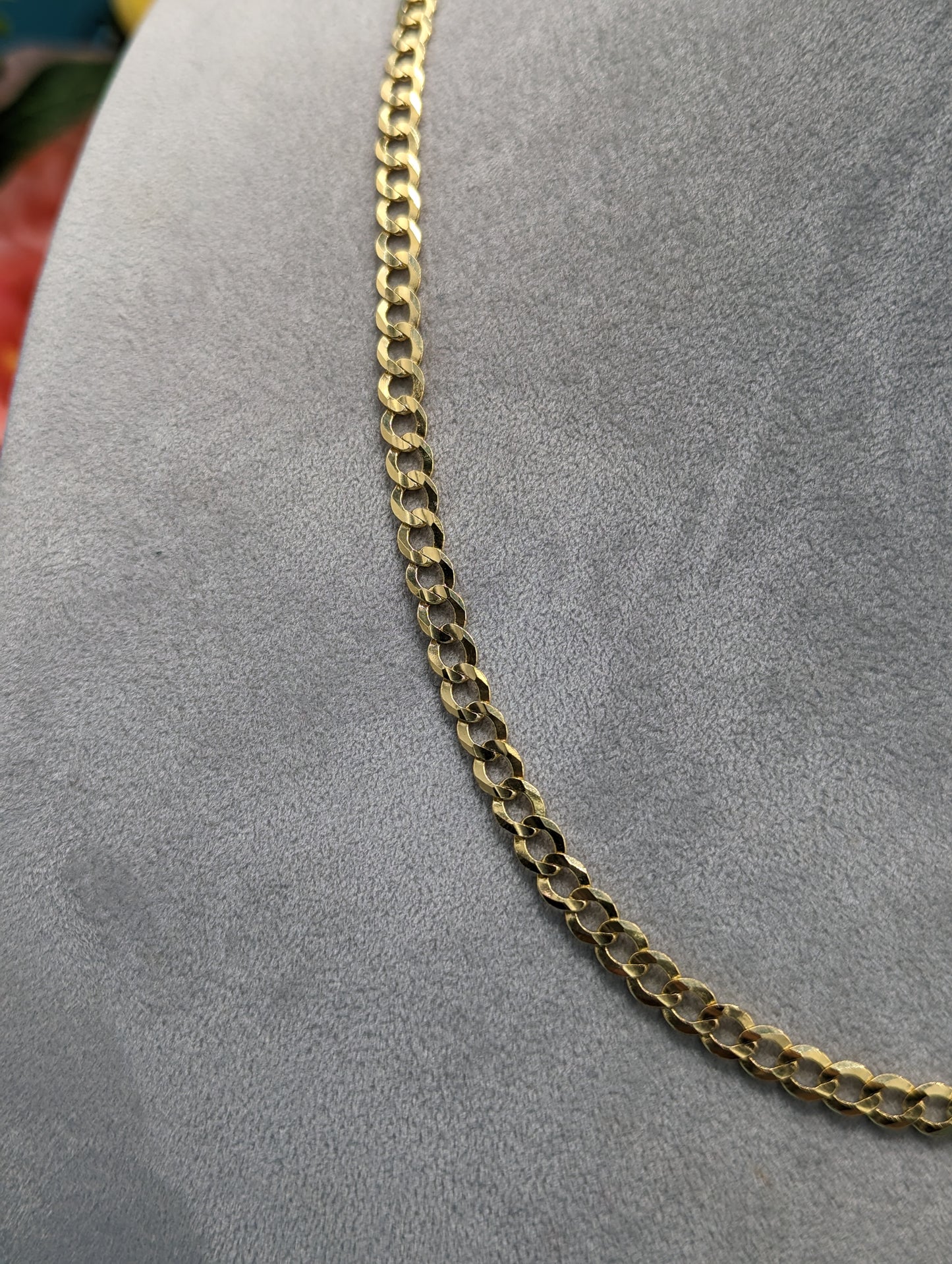 14k Solid Cuban Link Chain 5mm