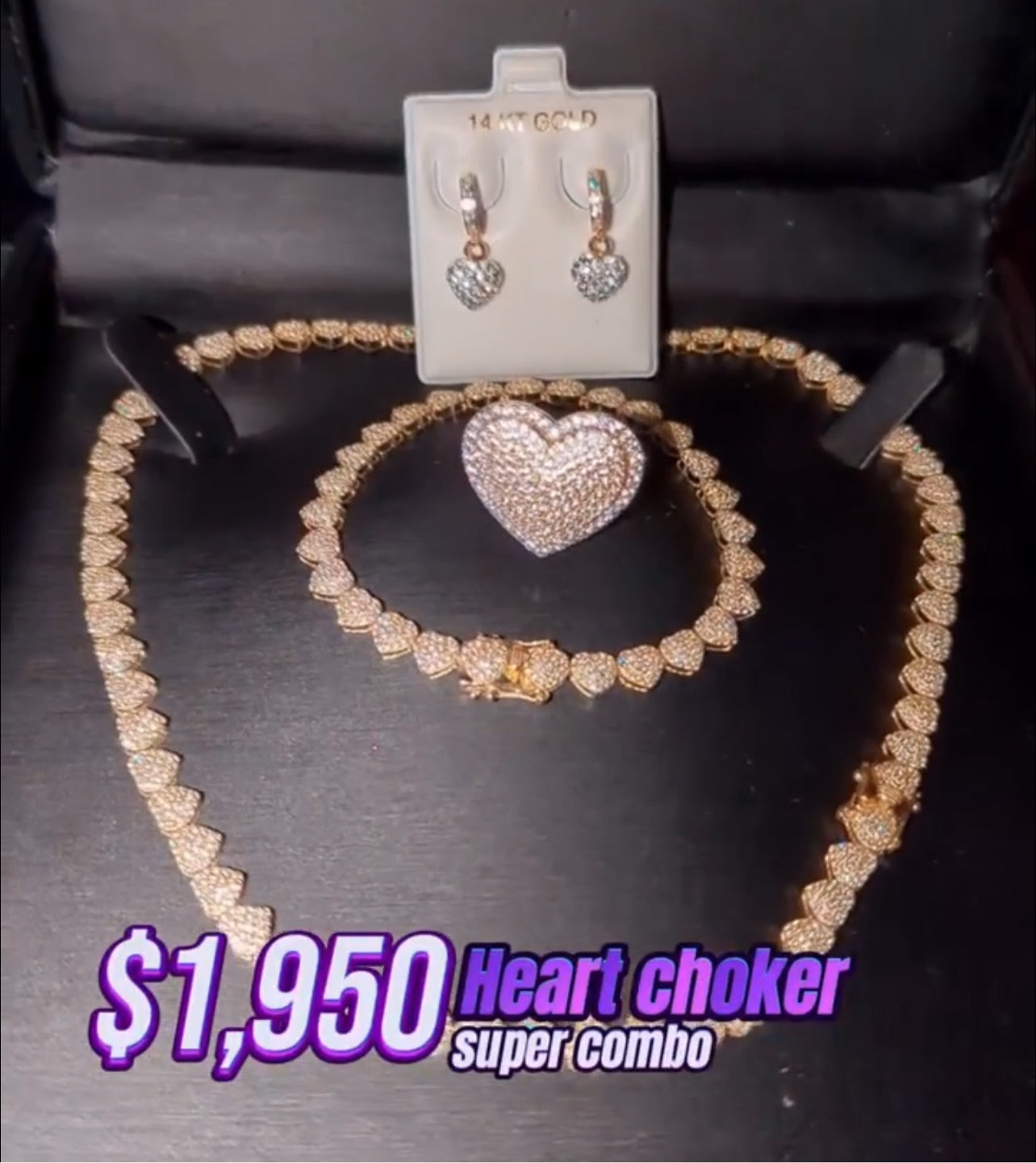 Instagram Sale 🔥 Heart ❤️ Choker set by GDO