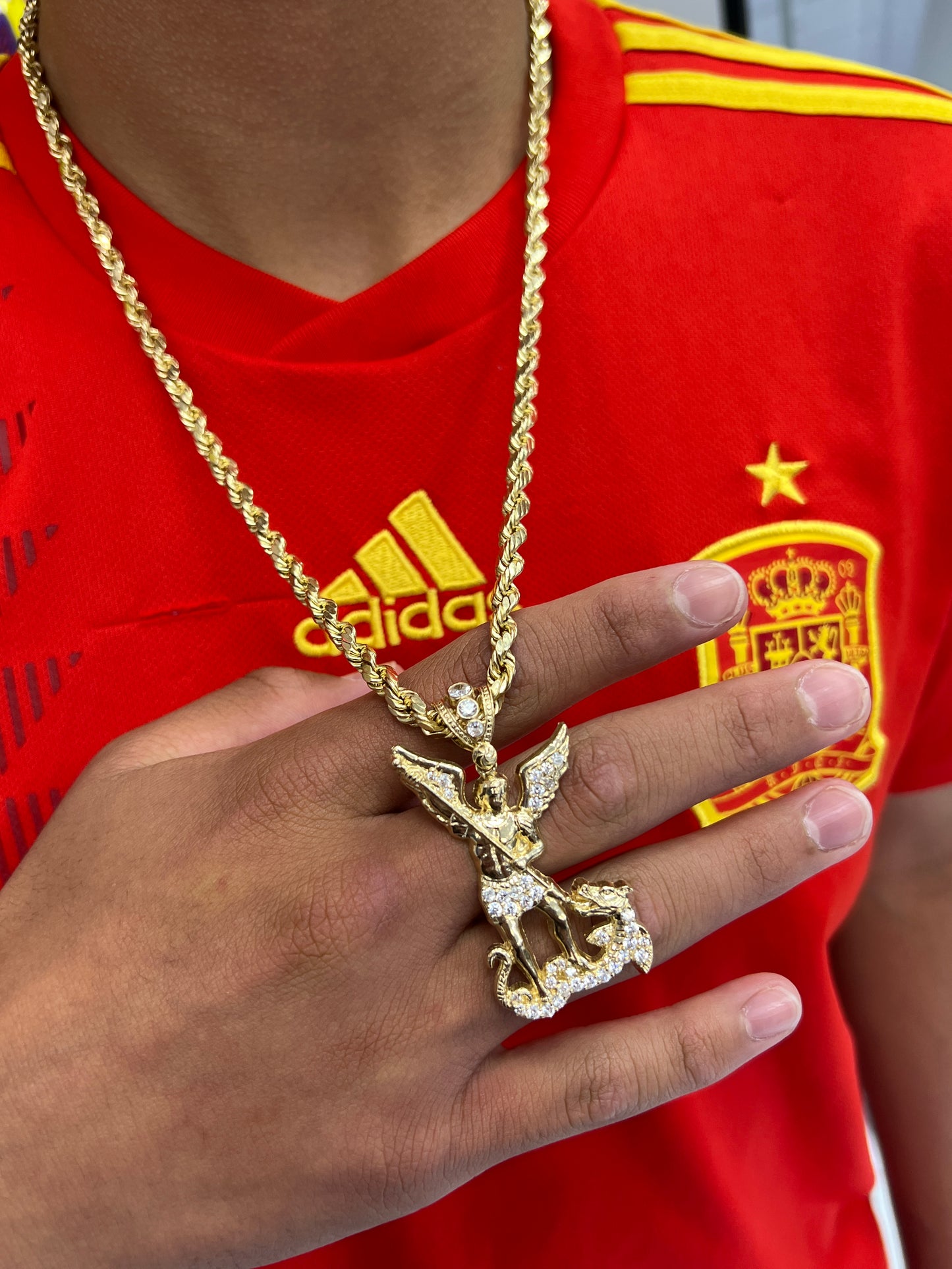 New 🔥 Arcángel With Rope Chain by GD