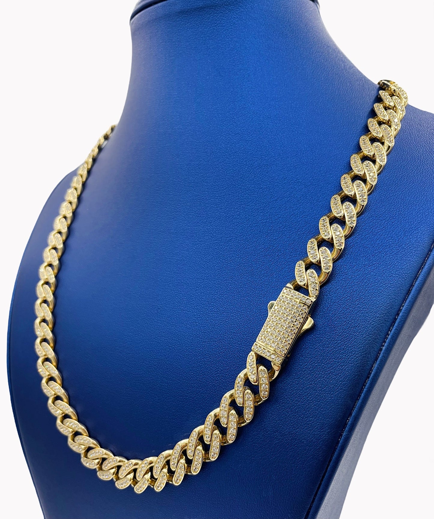 14K  Monaco Hollow Cuban Chain (22" - 11 mm)  by GD ™ - Gold Drip Jewelry