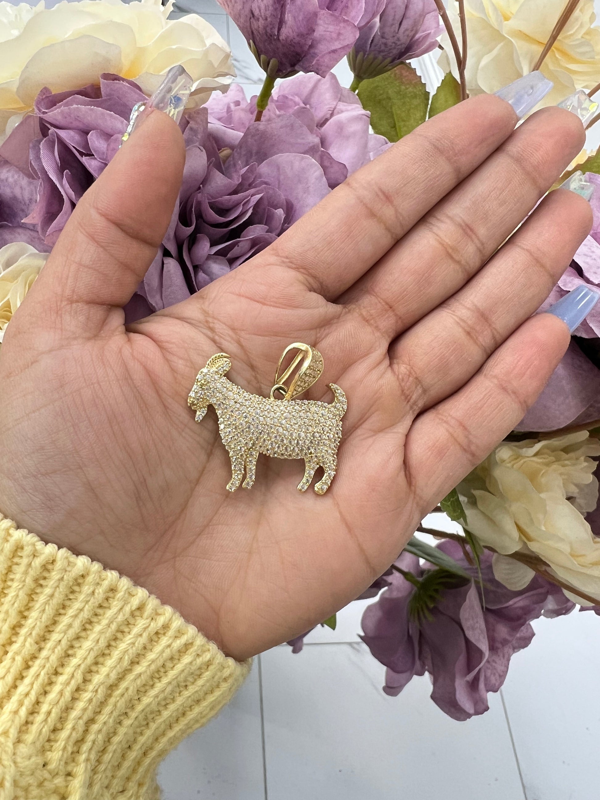 14k Goat 🐐 Pendant by GD™️ - Gold Drip Jewelry