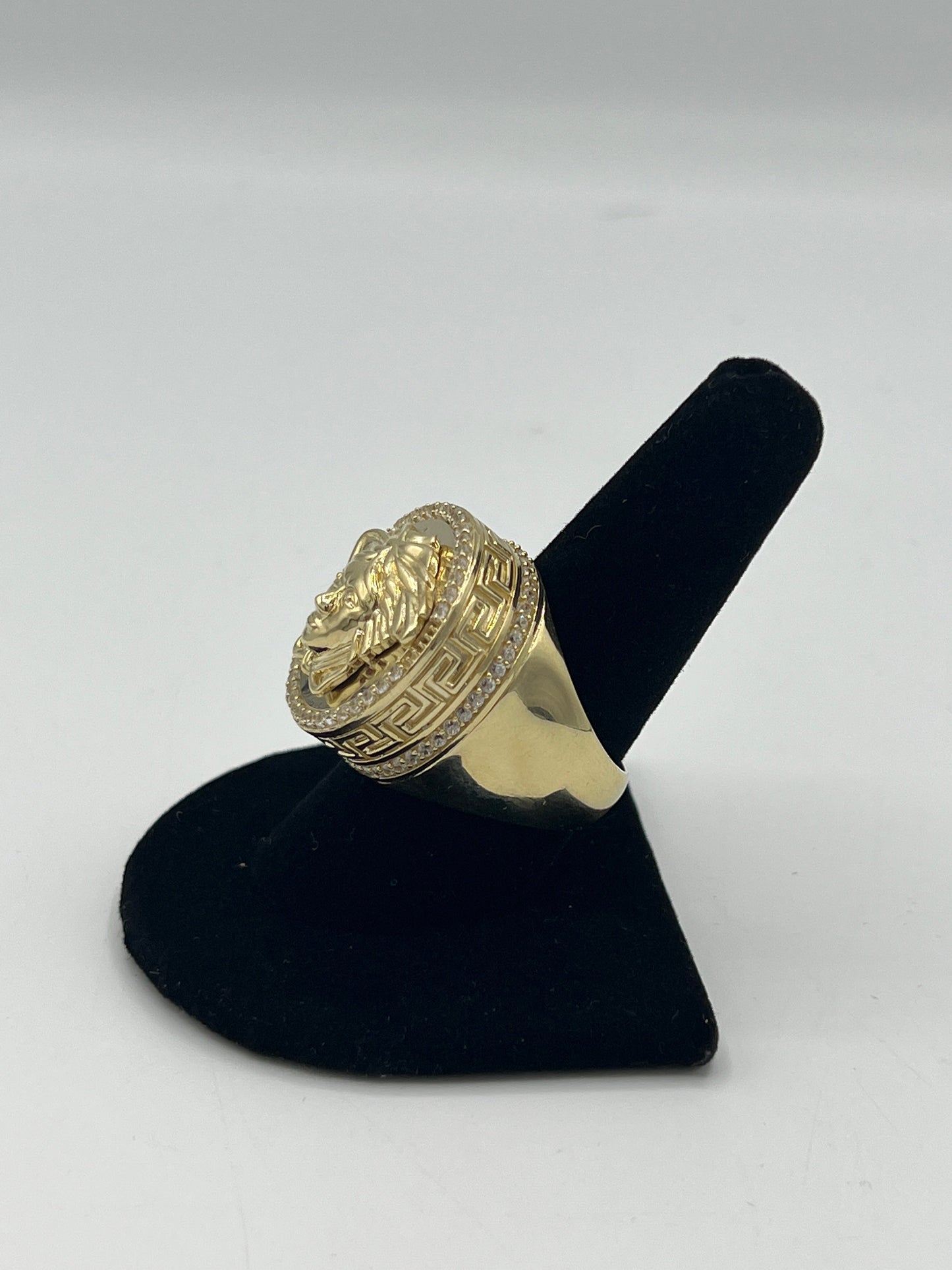14K Mens Medusa Ring by GD - Gold Drip Jewelry